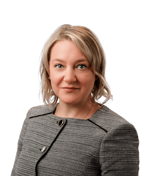 Portrait of Gemma Burgess, leadership advisor at Russell Reynolds Associates